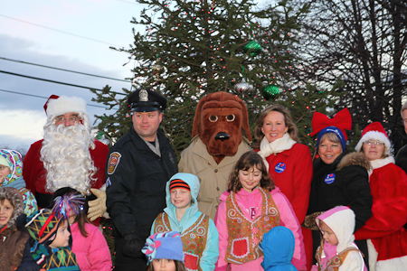 Santa and McGruff